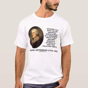 T-shirt Véhicule pollué par vérité de journaux de Thom