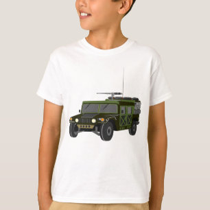 T-shirt Véhicule tactique tout-terrain Humvee militaire