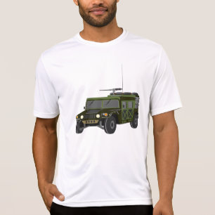 T-shirt Véhicule tactique tout-terrain Humvee militaire
