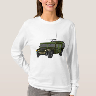 T-shirt Véhicule tactique tout-terrain Humvee militaire