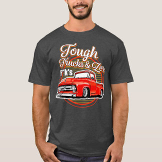 T-shirt Véhicules de camionnette conducteur Camions durs a