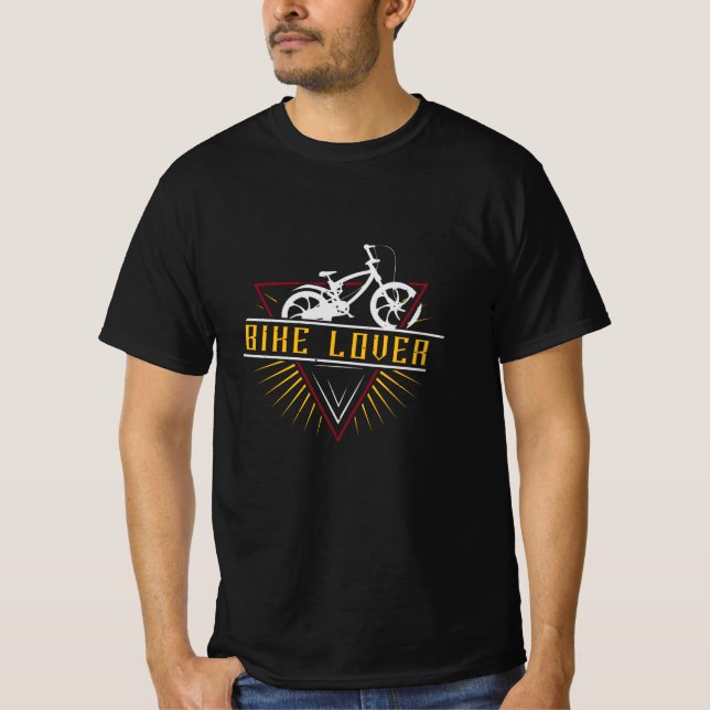 T-shirt Vélo - Amateur de vélo (Devant)