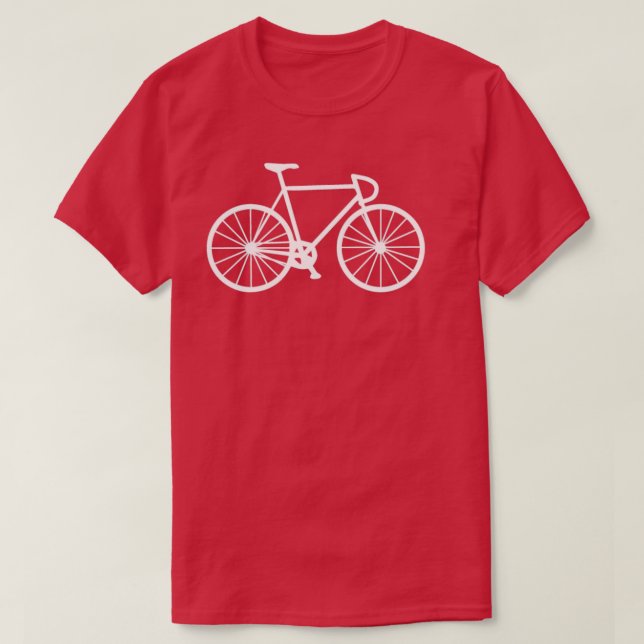 T-shirt vélo blanc (Design devant)