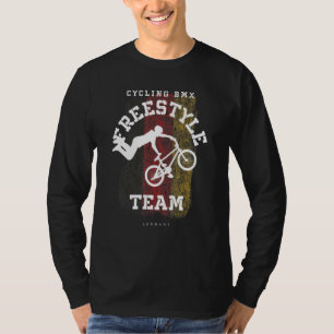 T-shirt Vélo BMX Freestyle Drapeau Allemagne Cyclisme Vélo