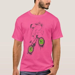 T-shirt Vélo Bmx Vélo Trip Jour de la Saint Patrick Iri