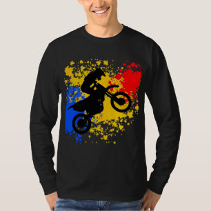 T-shirt Vélo Boy Dirt Vélo Motocross MX Cadeau