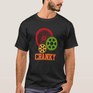 T-shirt Vélo Cranky vélo vélo vélo vélo équitation vélo Gr
