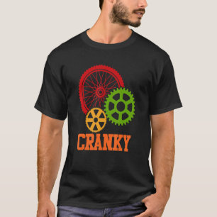 T-shirt Vélo Cranky vélo vélo vélo vélo vélo équitation gr