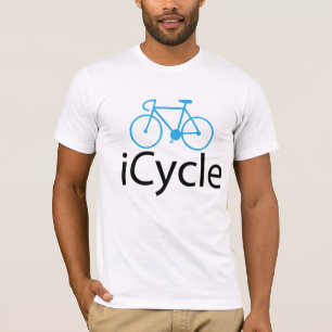 T-shirt vélo de bleu d'iCycle