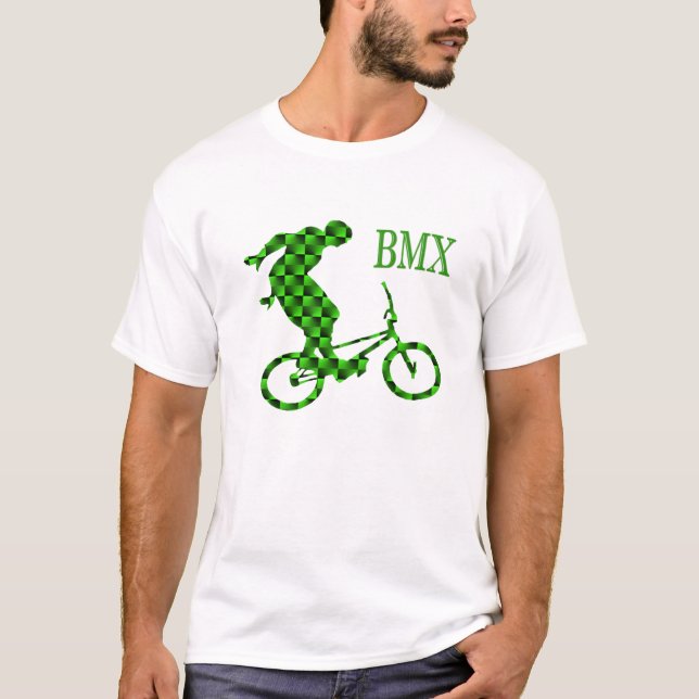 T-SHIRT VÉLO DE BMX (Devant)