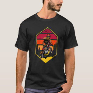 T-shirt Vélo de montagne Retro