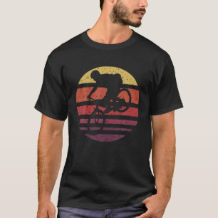T-shirt Vélo de montagne Retro Vélo de descente Funny MTB