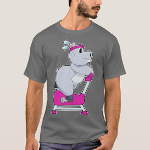 T-shirt Vélo de rotation Hippo