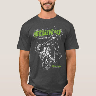 T-shirt Vélo de sport arrêtant la chemise de moto de
