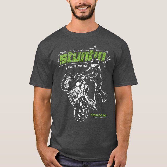 T-shirt Vélo de sport arrêtant la chemise de moto de (Devant)