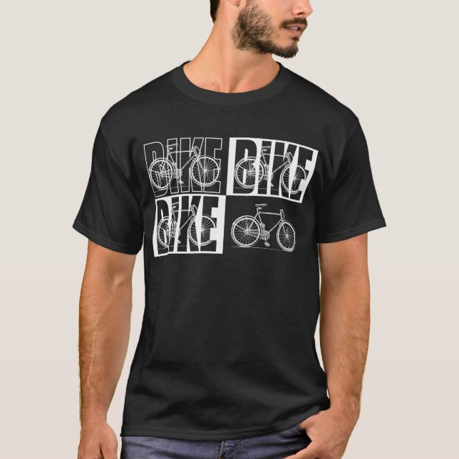 T-shirt vélo de vélo de vélo ! (Devant)