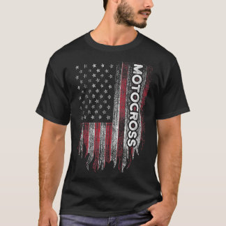 T-shirt Vélo Dirt Motocross MX Rider Off Road Racing Premi