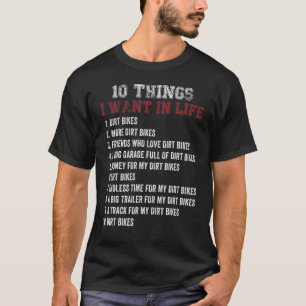 T-shirt Vélo Dirt Motocross Vélo Moto équitation