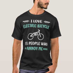 T-shirt Vélo électrique Annoy Me E vélo Ebike