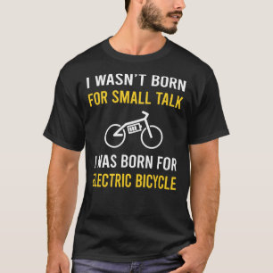 T-shirt Vélo électrique de petite présentation E vélo Ebik