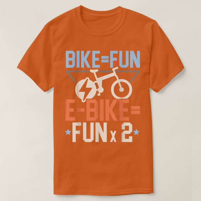 T-shirt Vélo électrique E-Vélo vélo vélo vélo vélo Lover v (Design devant)