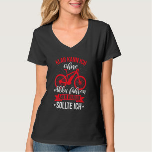 T-shirt Vélo électrique Wieso sans batterie de conduite Mo