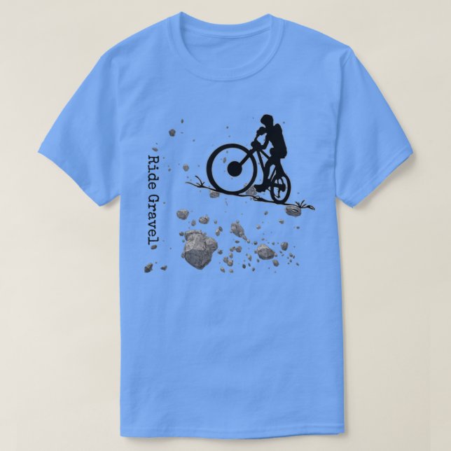 T-shirt Vélo Gravel et Grit Off Road  (Design devant)
