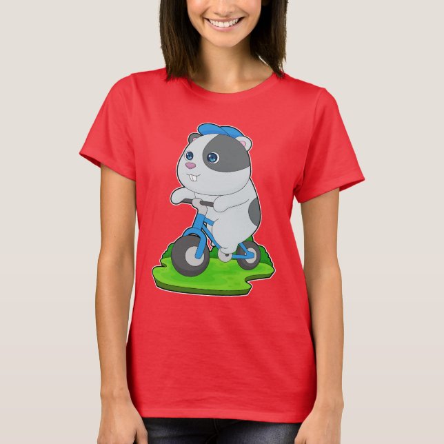 T-shirt Vélo Hamster (Devant)