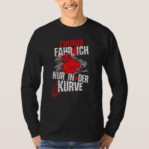 T-shirt Vélo, Je Conduis Seulement Dans La Courbe, Quad At