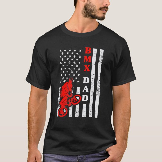 T-shirt Vélo Motocross Bmx Vélo Rider Vélo 1 (Devant)