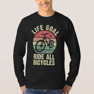 T-shirt Vélo Objectif Vie Circuler Tous Les Vélos Pour Cyc