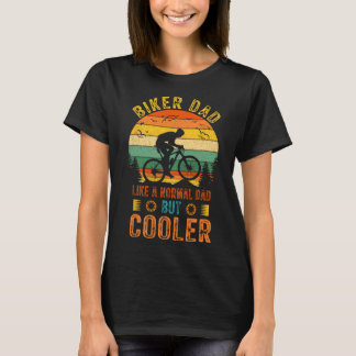 T-shirt Vélo Papa Vélo Conception Fête des pères Vintage P