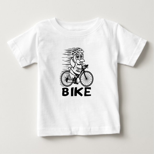 T-shirt vélo Pingouin (Devant)
