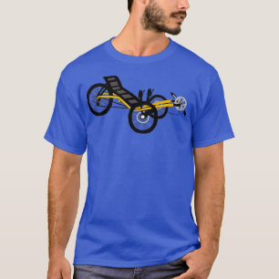 T-shirt Vélo pliant en blanc