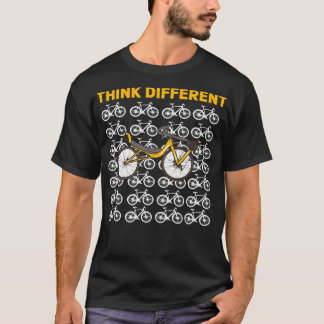 T-shirt Vélo pliant Penser différemment