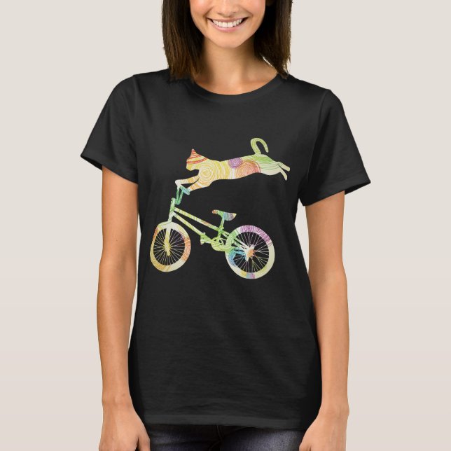 T-shirt vélo pour chat - Votre cadeau (Devant)