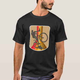 T-SHIRT VÉLO SORTIR SE WHEELIE SWERVING BIG WHEEL BMX