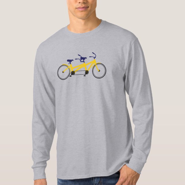 T-shirt Vélo Tandem (Devant)