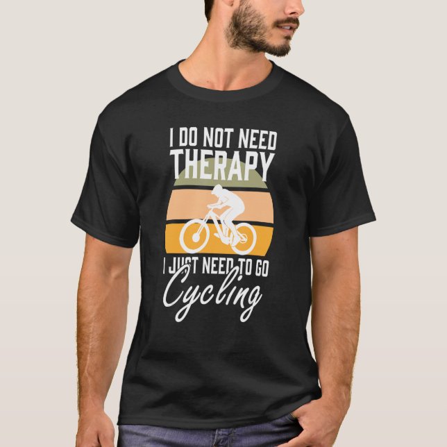 T-shirt Vélo Vélo Vélo VTT Vélo Deux Vélo E Vélo (Devant)
