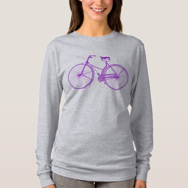 T-shirt Vélo vintage (Devant)