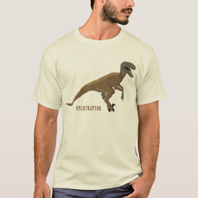 T-shirt Velociraptor (Devant)