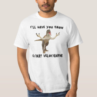 T-shirt Velociraptor de partie !