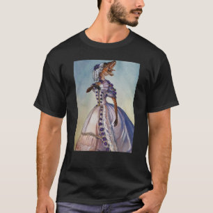 T-shirt Velociraptor victorien