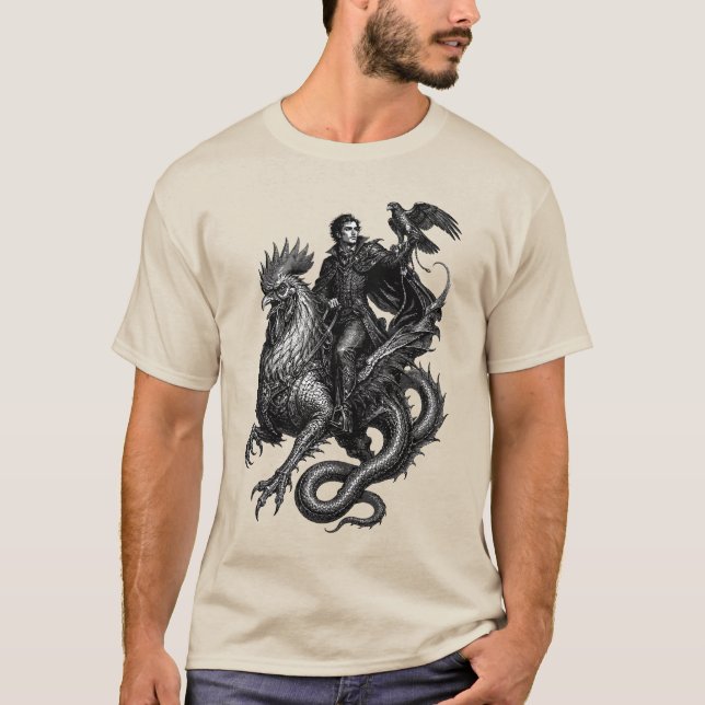 T-shirt Vélocité Arcanique Vassago Déchaîné (Devant)
