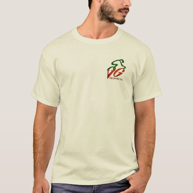 T-shirt Velogirardeau vintage (Devant)