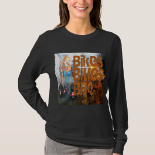 T-shirt Vélos, bleus et tee - shirt de BBQ