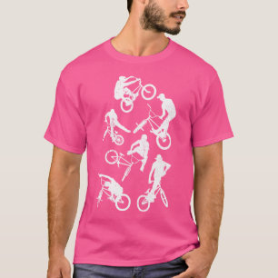 T-shirt Vélos Bmx Heartbeat Pulse Guys Bike Bmx