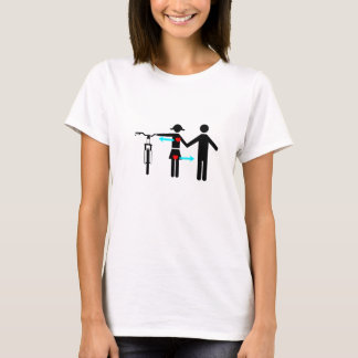 T-shirt Vélos d'amour de filles