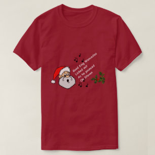 T-shirt Venceslas Gay Funky De Noël Rebondi Sur Steven