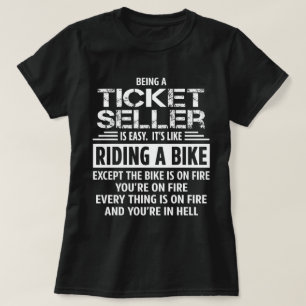 T-shirt Vendeur de billets